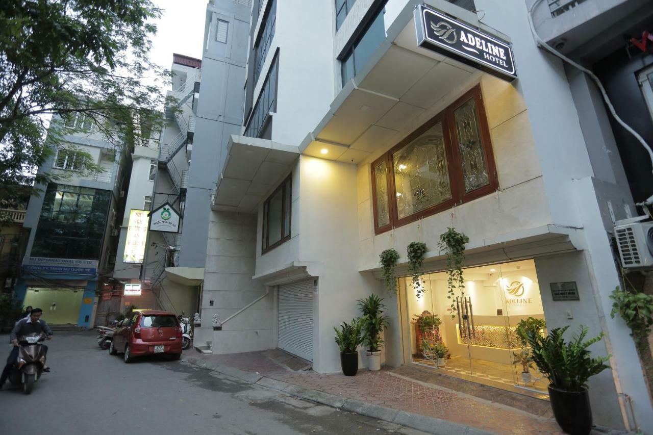 Adeline Hotel ハノイ市 エクステリア 写真