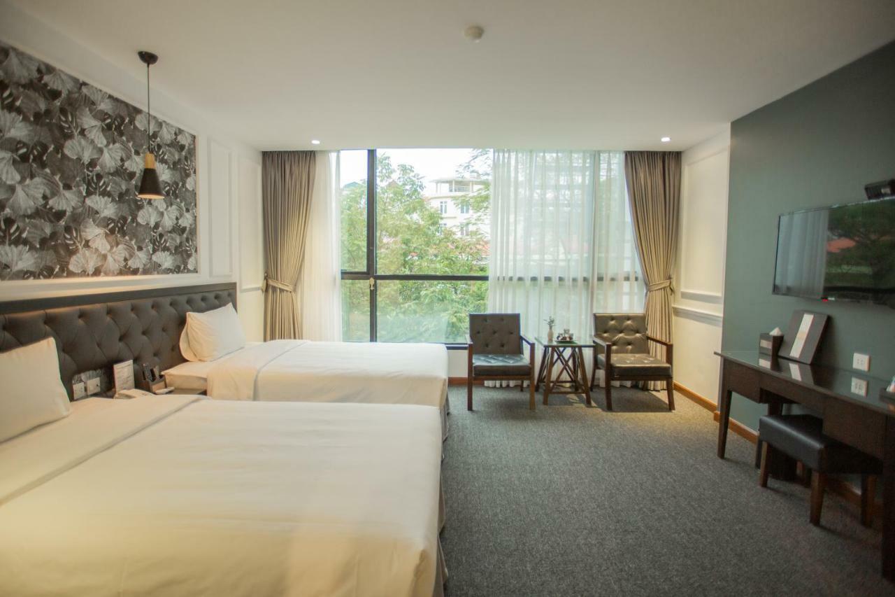 Adeline Hotel ハノイ市 エクステリア 写真